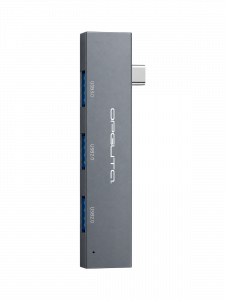 Орбита OT-PCR23 Серый концентратор USB 2.0/3.0 (3*USB)